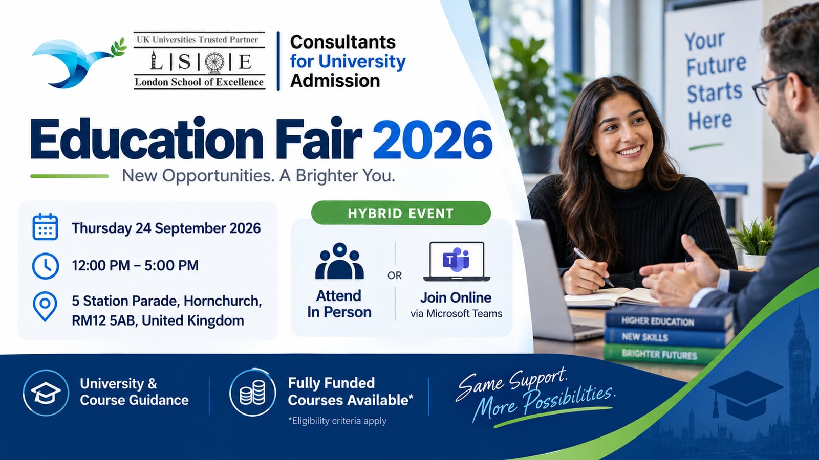 Education Fair 2026 – Your Route Back to University