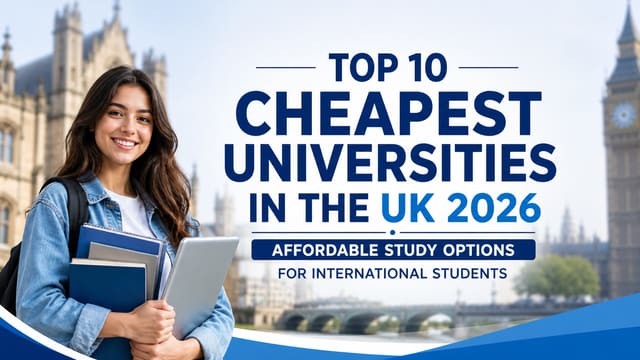 Top 10 Cheapest Universities in the UK for International Students (2026)